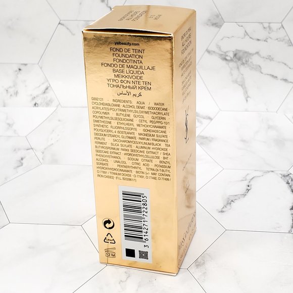 NIB! MANY SHADES! YSL Full Coverage Foundation - Picture 4 of 6